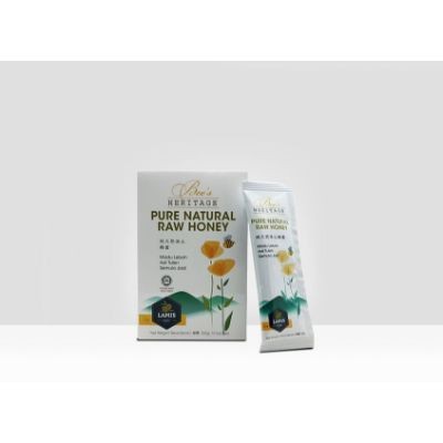 LAMIS Natural Pure Honey(20gm x 15 sachets/box) (300 g Per Unit)