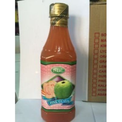 Concentrated Fruit Juice - Pink Guava (12 Units Per Carton)