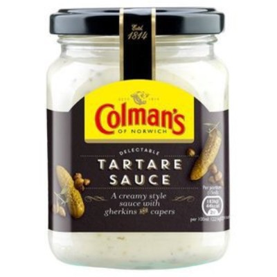 COLMAN'S Classic Tartare Sauce 144gm Bottle (8 Units Per Carton)