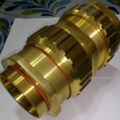 EXIOS 75 M75 X 1.5 BRASS CABLE GLAND