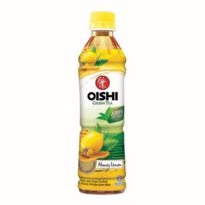 Oishi Honey Lemon Green Tea 380ml (24 Units Per Carton)