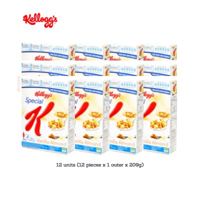 Kellogg's Special K Vanilla and Almond 209g (12 Units Per Carton)