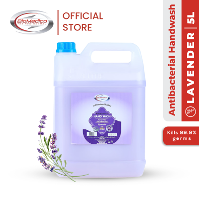Biomedico Antibacterial Hand Wash (5L) Lavender