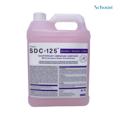 SDC-125 Multi-Purpose Super Disinfectant (Quaternary Ammonium Compound)