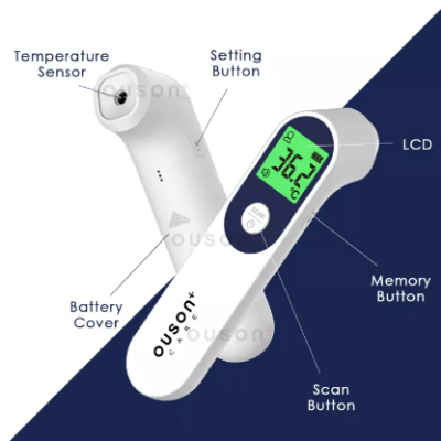 Forehead Thermometer Infrared (Non-Contact 1pc box).