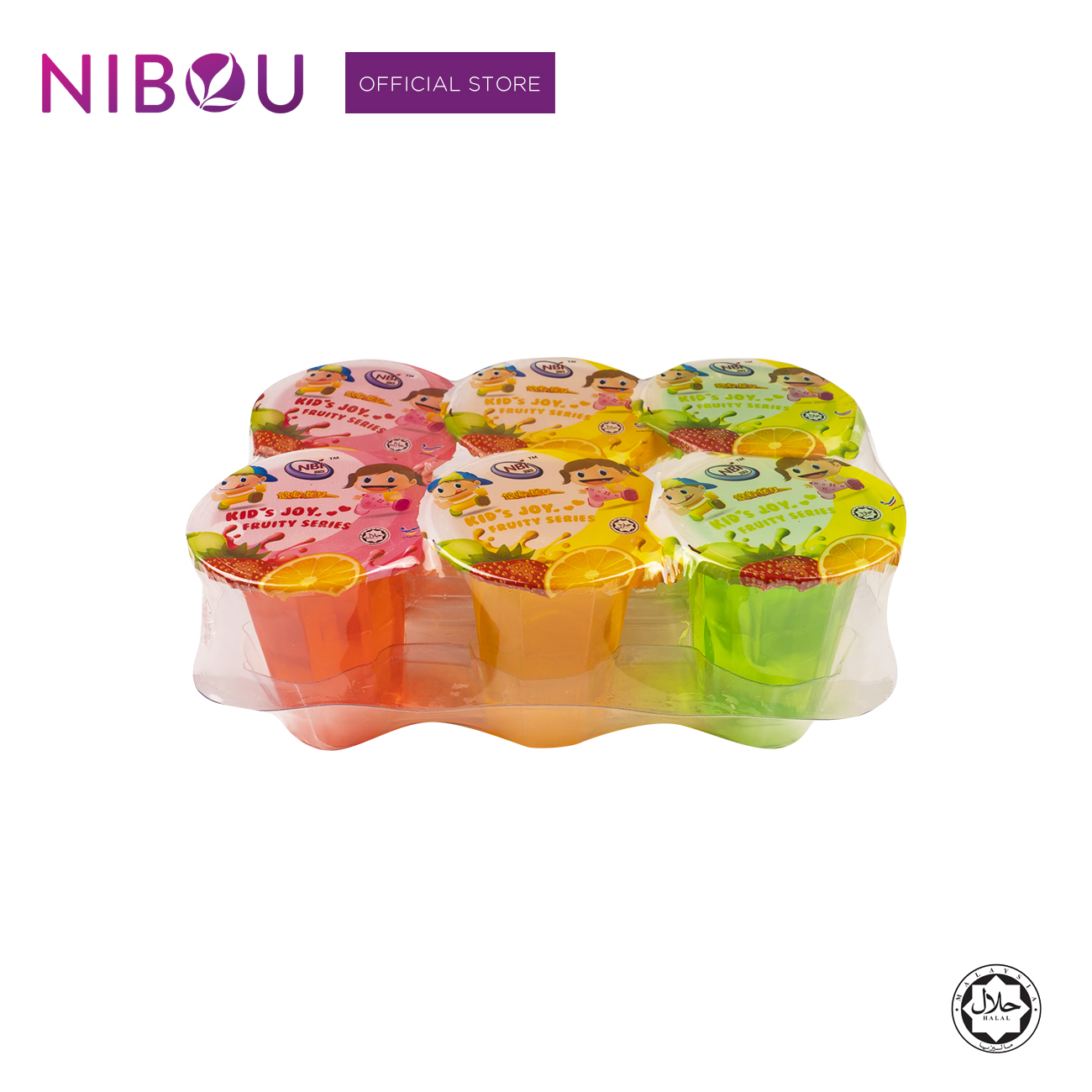 Nibou (NBI) KIDS JOY Drinking Jelly (75gm x 6's x 24)