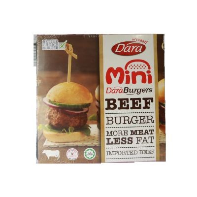 Dara Mini Beef Burger (8 Pieces Per Pack) (320g Per Unit)