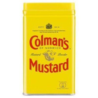 COLMAN'S MUSTARD Powdered Mustard 57gm Bottle (24 Units Per Carton)