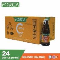 FORCA Vitamin C Flavoured Drink With Vitamin B2, B3, B6 - Orange 150ML ( 24 Bottles Per Carton)