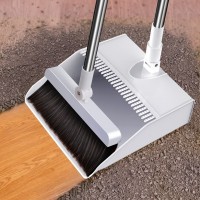 Fordable Sweeper Broom Dustpan Set