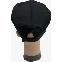 Fabric Chef Hat Black No Net CH004B