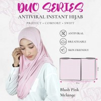 Duo Series Antiviral Instant Hijab - One Size
