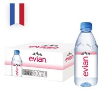 EVIAN Prestige Natural Mineral Water 330ml Bottle (24 Units Per Carton)