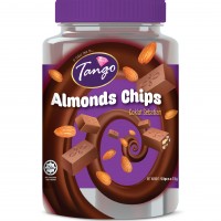 TANGO CHUNKIES 50'S ALMOND CHIP (18 Canisters Per Carton)