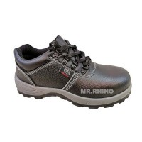 Mr. Rhino Safety Shoes, PU Series, Super Light, ( Low Cut ) 3" black