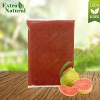 [Extra Natural] Frozen Pink Guava Puree 1kg