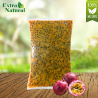 [Extra Natural] Frozen Passion Fruit Pulp with seed 1kg (10 Units Per Carton)