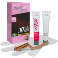 Quick Touch 10 Minute Hair Color (662) Burgundy Wine (1 Outer=6 Box) (Buy 12 Box Free 1 Box)