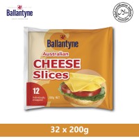 BALLANTYNE SLICED CHEESE (12 PCS) 200G X 32