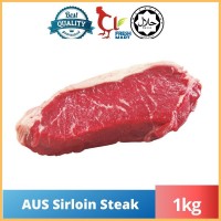 Australia Beef Sirloin Steak   Striploin Steak (200G+_) Grade AA Grass Fed