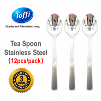 [TOFFI] Mini Tea Spoon Stainless Steel  Mini Spoon 12pcs pack (F4033)
