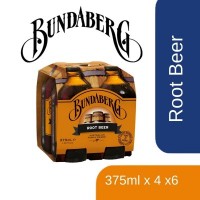 BUNDABERG ROOT BEER 375ML X 4 X 6