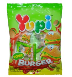 YUPI Sour Burger 96g (24 Units Per Carton)