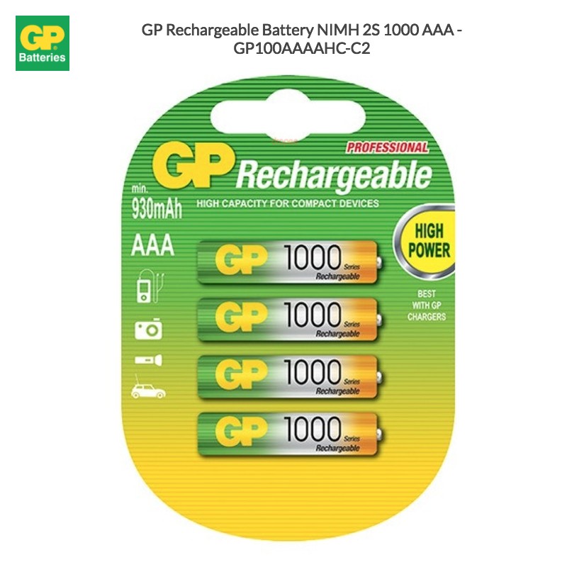 Gp 1000 series rechargeable panasonic rx d550
