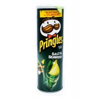 Pringles Snack Salt and Seaweed ASEAN Gx 107g (12 Units Per Outer)