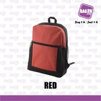 Bag2u Backpack (Red) BP821 (1000 Grams Per Unit)