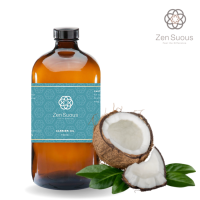 ZenSuous Coconut Oil Refined 1000ml (1L) Soap Making Oil   Skincare DIY Carrier Oil