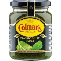 COLMAN'S Classic Mint Sauce 165gm Bottle (8 Units Per Carton)