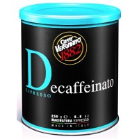 CAFFE VERGNANO Decaffeinato Can Ground 250g