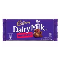 CADBURY Dairy Milk Fruit & Nut 160g (72 Units Per Carton)