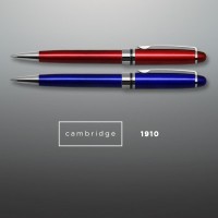 CAMBRIDGE - Plastic Ball Pen  (1000 Units Per Carton)