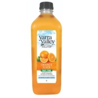 YARRA VALLEY Orange Juice Pulp Free 1L