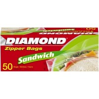 DIAMOND Storage Bags Zipper Bags Sandwich 50's 50's Box (12 boxes per carton)