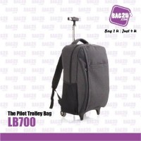 Bag2u Trolly Bag (Black) LB700 (1000 Grams Per Unit)