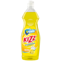 Kizz Dishwashing Liquid (Lemon) 12 x 900ml (12 Units Per Carton)