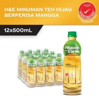 [PRE ORDER ONLY ETA 12-14 Working Days] Heavan & Earth Mango Green Tea PET 500ml x 12