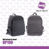 Bag2u Laptop Backpack (Black) BP190 (1000 Grams Per Unit)