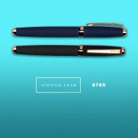 VIENNA ROSE - Metal Roller Pen (250 Units Per Carton)