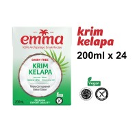 Krim Kelapa 200ml, Coconut Cream Emma (24 box  ctn)