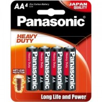 Heavy Duty Battery (Panasonic - AA) (4pc  Pkt)