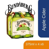 BUNDABERG APPLE CIDER 375ML X 4S X 6