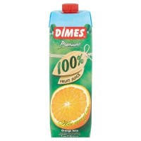 DIMES 100% ORANGE FRUIT JUICE 1 L (12 Units Per Carton)