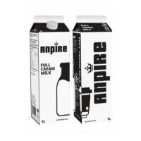Anpire-Full Cream Milk 1L (1L x 12 pkt)