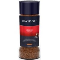 DAVIDOFF CAFE Rich Aroma 100gm Bottle (6 Units Per Carton)
