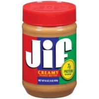JIF Peanut Butter - Creamy 16oz Bottle (12 Units Per Carton)