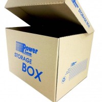 PL6038 A3 Corrugated File Box With Cover | Storage Box